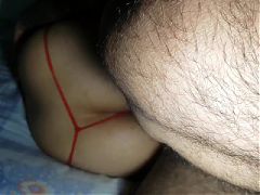 OPEN ASS !! Rich position for anal sex. The first time of the cute brunette.